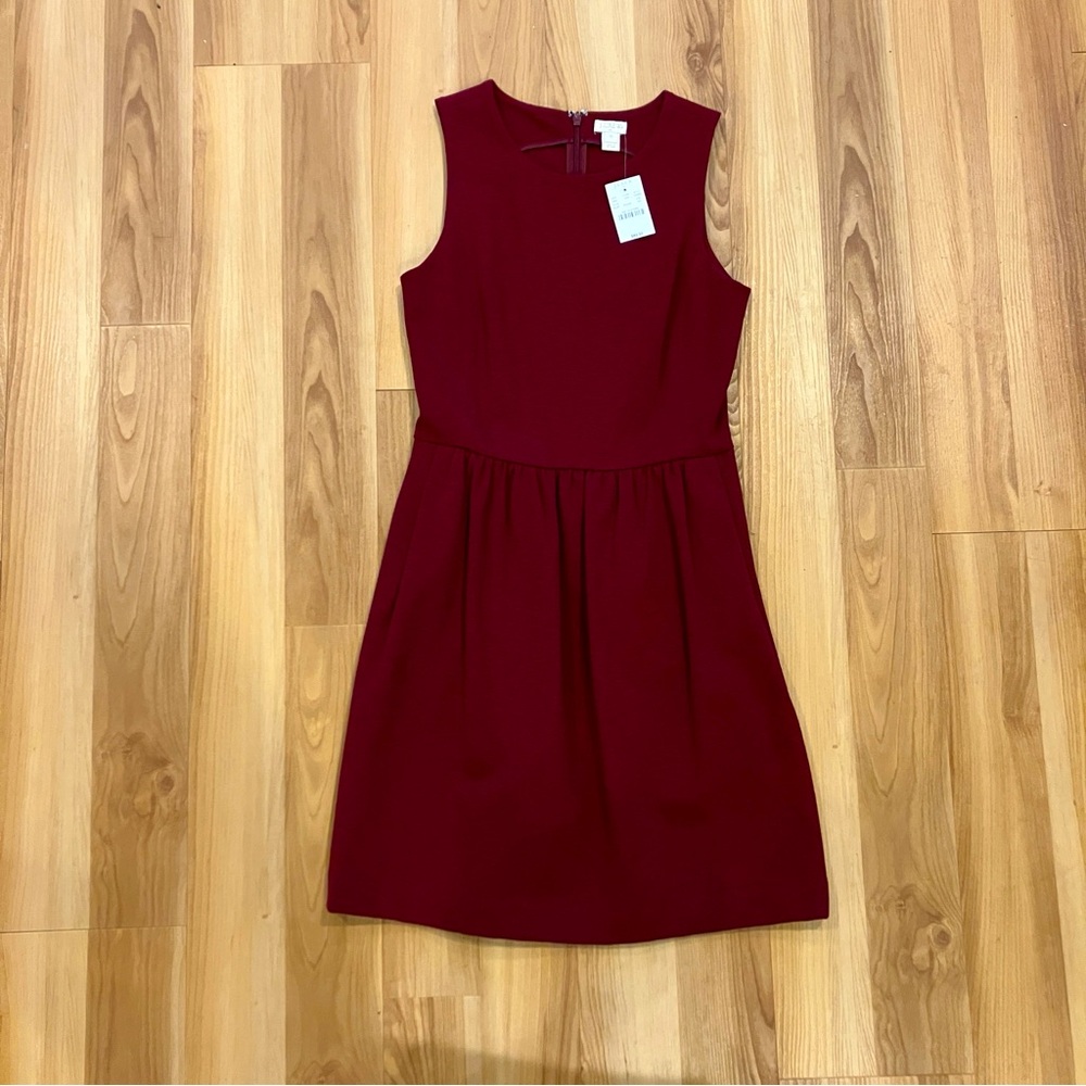 J. Crew Women’s Maroon Daybreak Dress